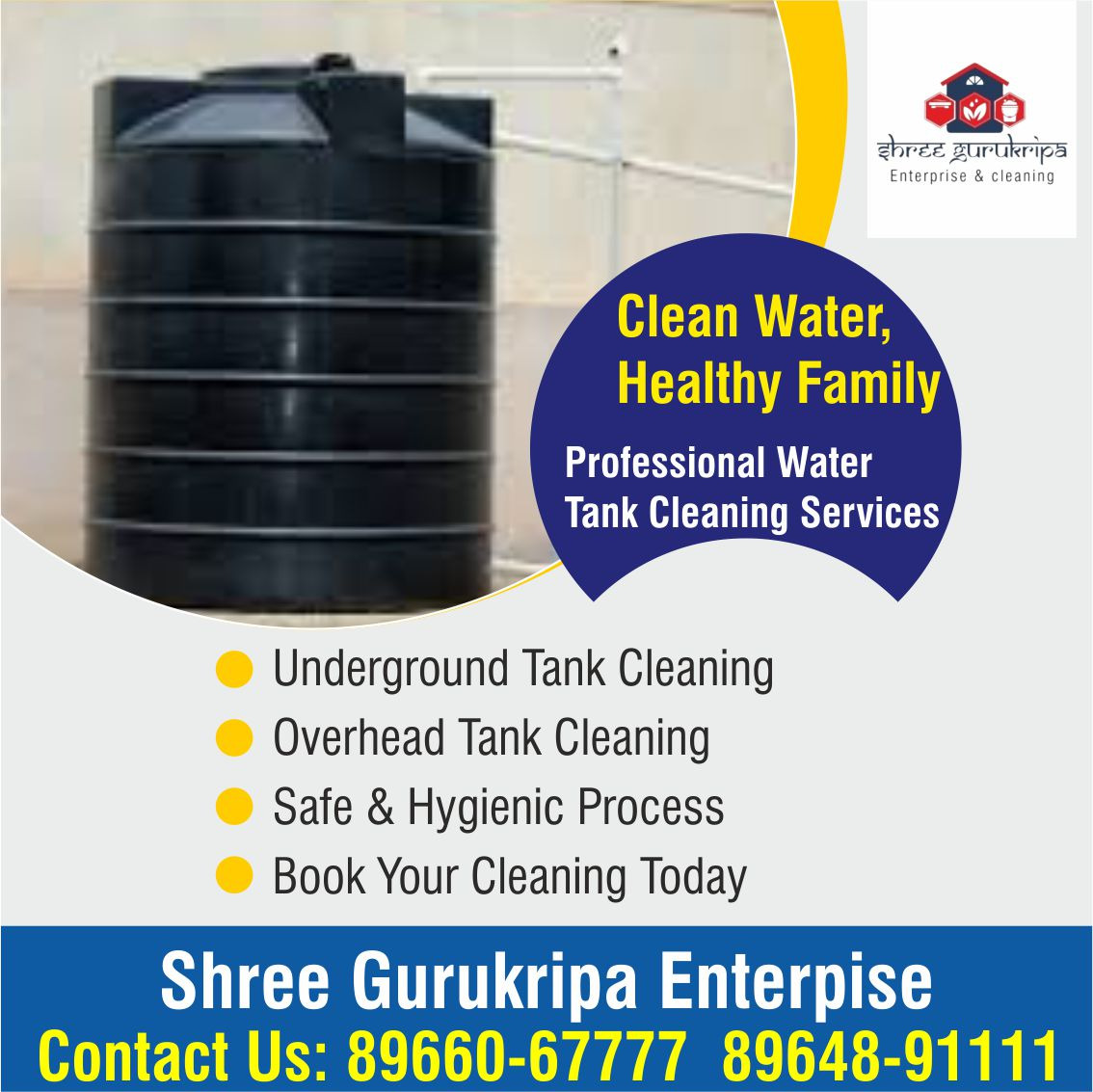 Professional Water Tank Cleaning Services in Indore